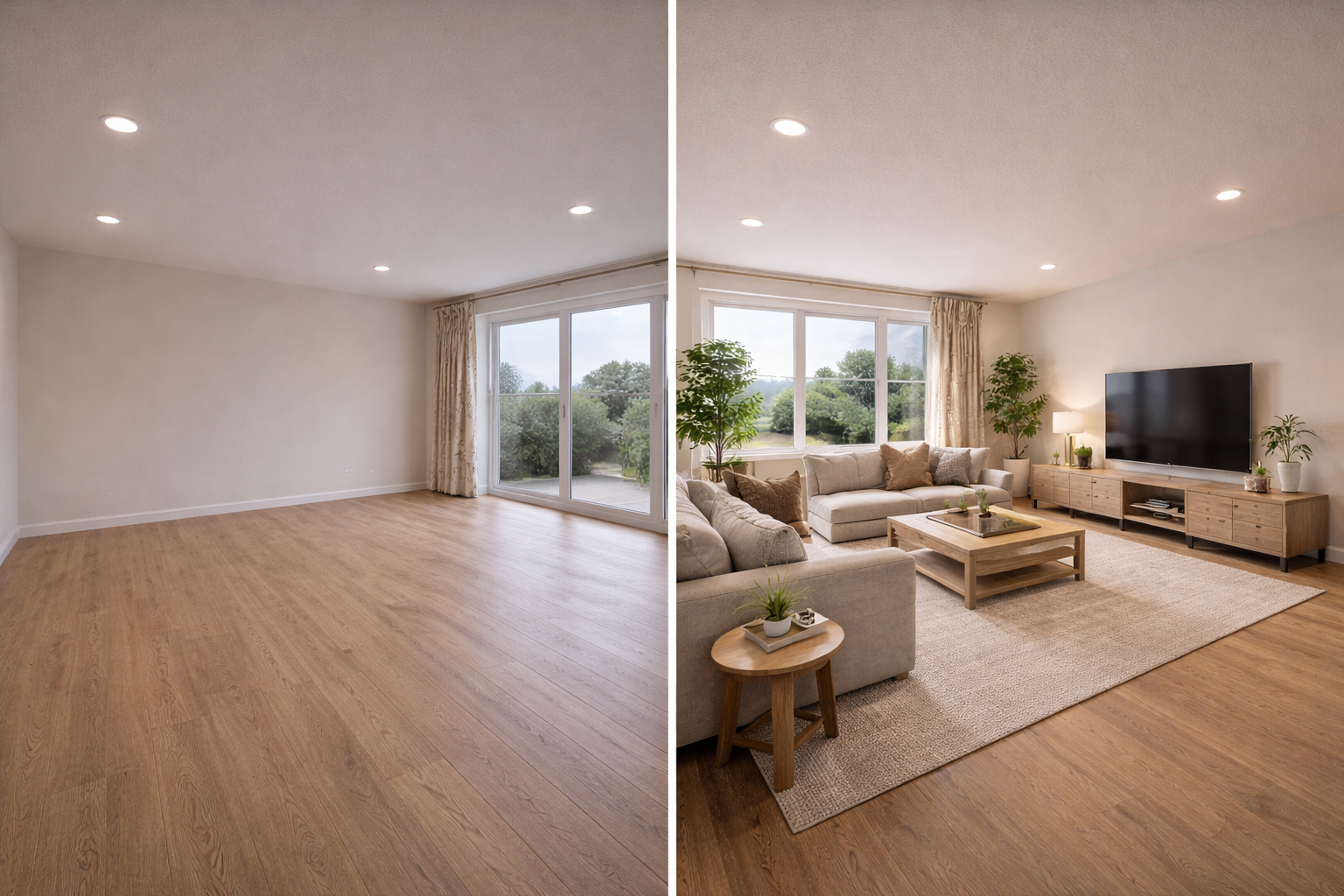 Premium furnished living room